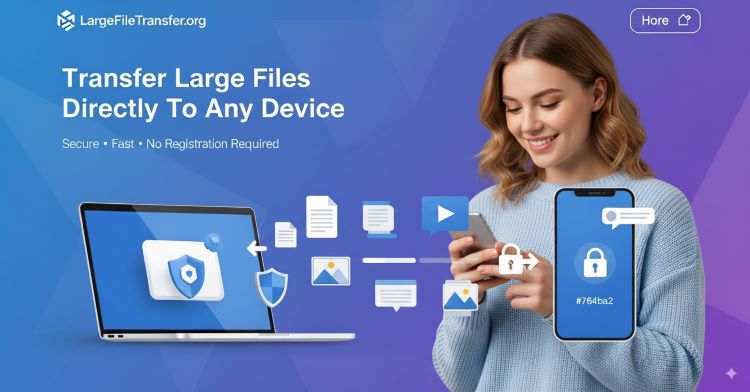 Large File Transfer - Peer to Peer File Sharing